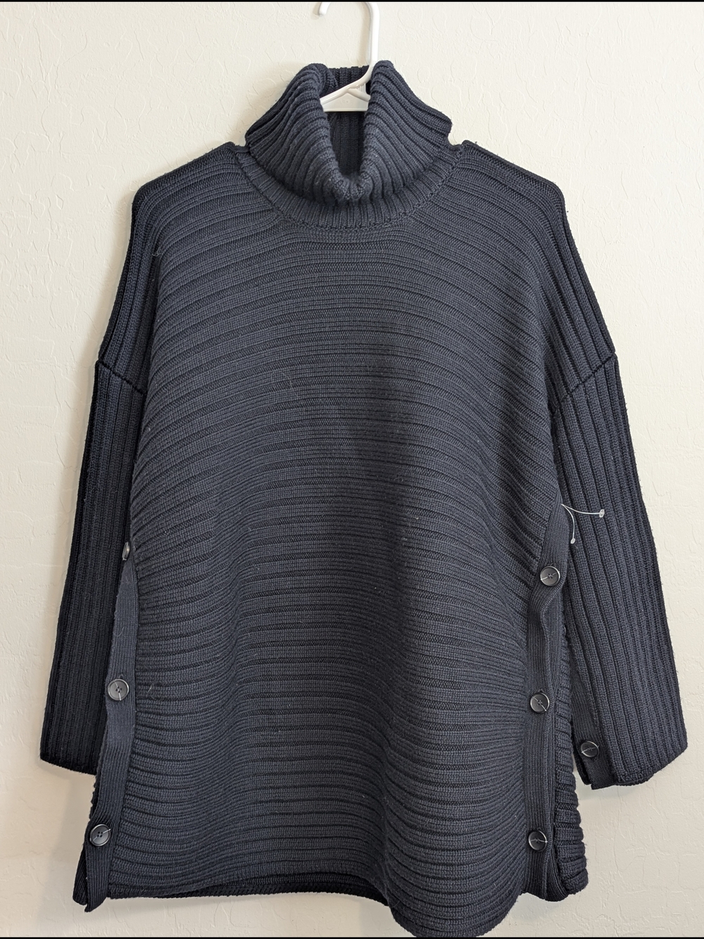 TWP Merino Wool Turtleneck Sweater - 0/S